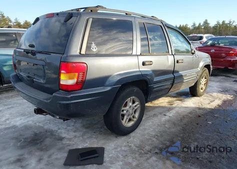 2004 Jeep Grand Cherokee Laredo z USA, uszkodzony, nr VIN 1J4GW48S34C362025